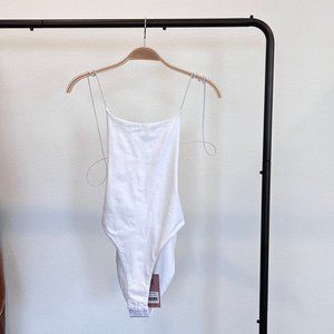 Tiger Mist Bentley Bodysuit - White (NWT) XS